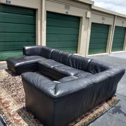 Black Sectional