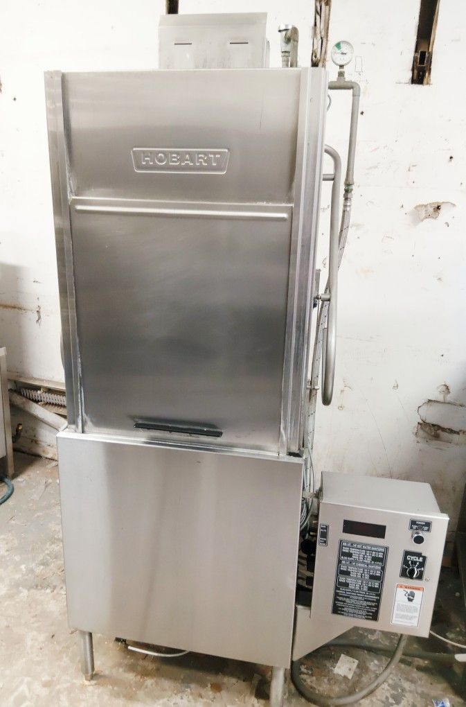Hobart AM14T Commercial High Temp Upright Dishwasher Machine