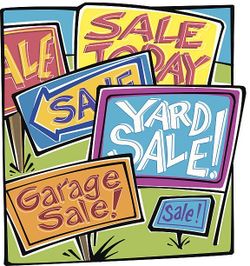 “YARD SALE” JUNE 27th