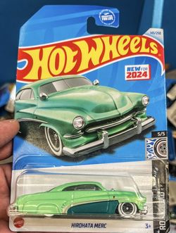 2024 HOT WHEELS HIROHATA MERC - 1951 Mercury GEORGE BARRIS DESIGN LOT OF 4