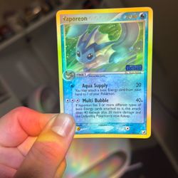 Vaporeon Unseen Forces Stamped