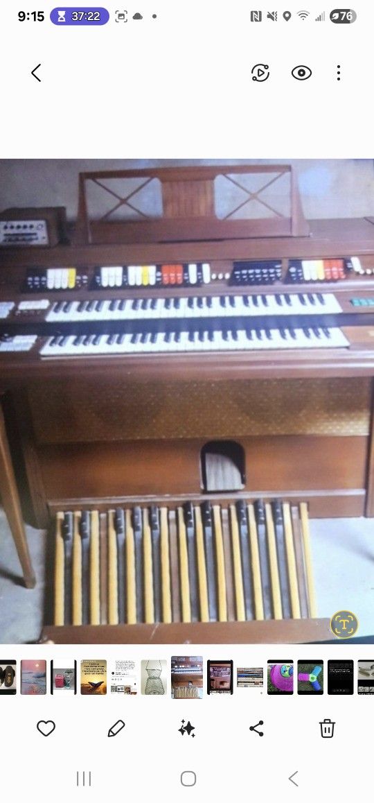Vintage Organ, See 2nd Pic
