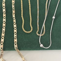 18k Italian Real Solid Gold, Prices Start From $400 