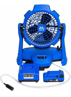 24V Max Cordless Misting Fan