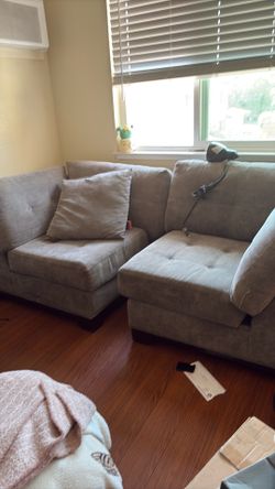 Grey couch