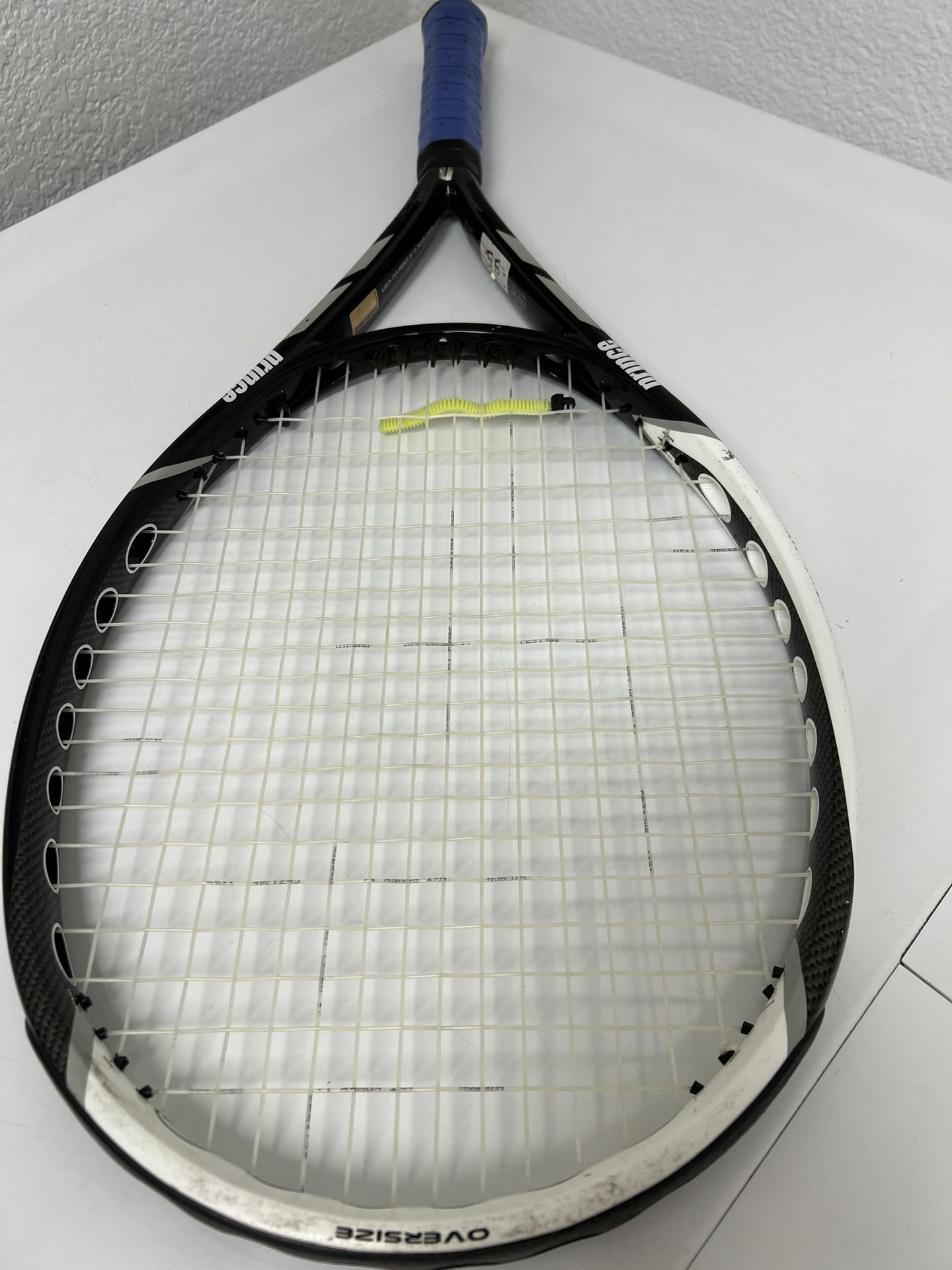 Prince (Oversize) Tennis Racquet- Silver LS 118, Power Level 1500