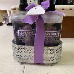 Brand New Lavender /Vanilla  Hand Soap- Hand Lotion Set