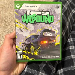 Need For Speed NFS UNBOUND XBOX SERIES X