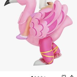 New Kids Inflatable Flamingo Costume. Comes  With Blower  