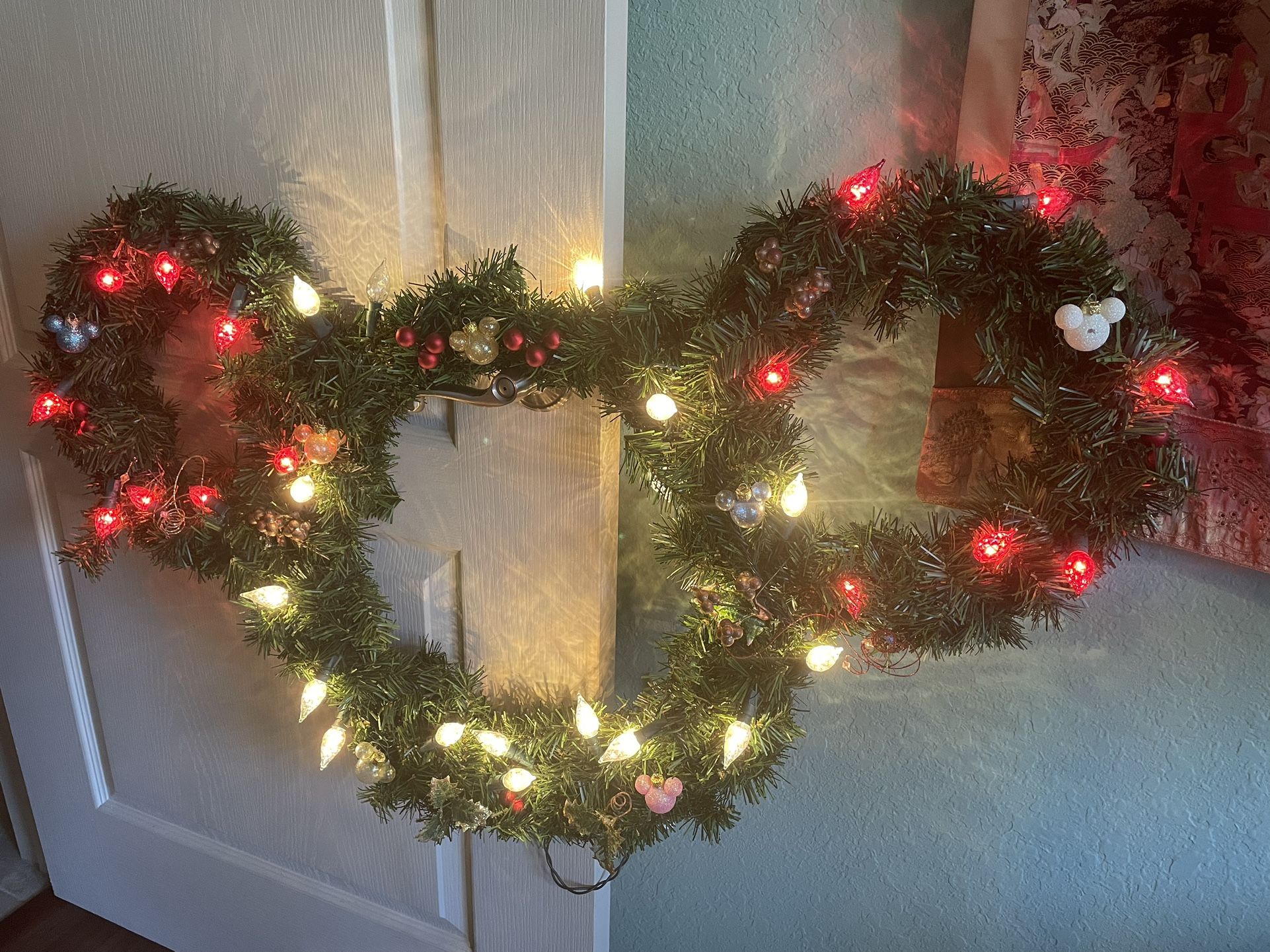 Disney Mickey Custom Wreath