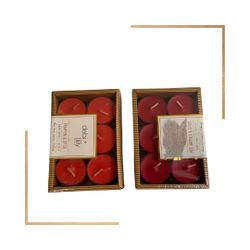 Pumpkin Spice Tea light Candles