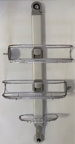 SimpleHuman adjustable shower caddy great condition