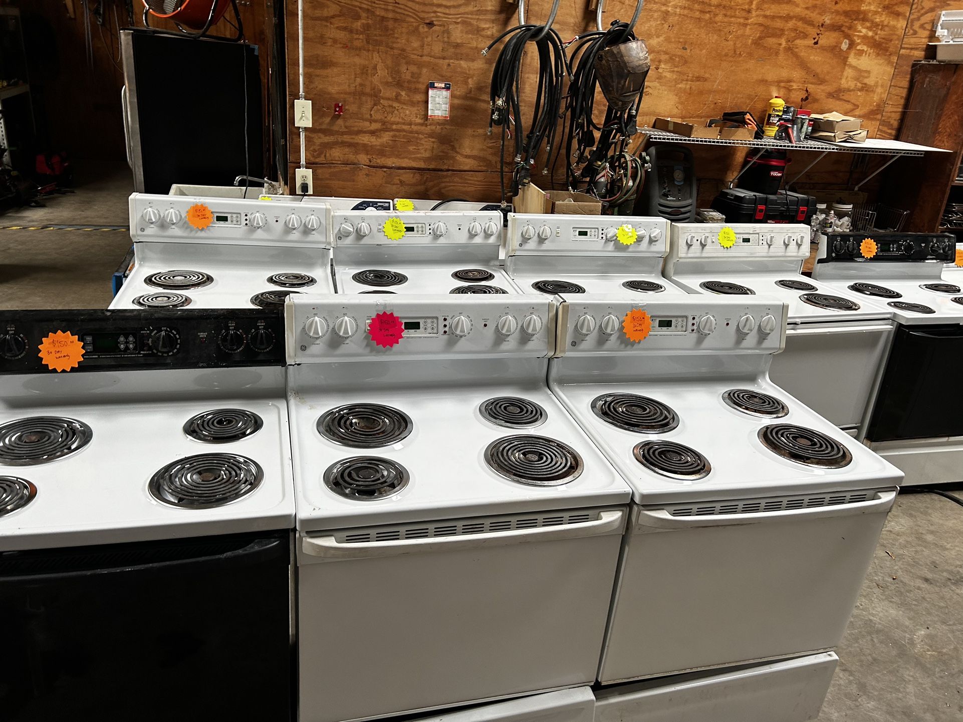 Used Stoves Only $150 Each 30 Day Warranty