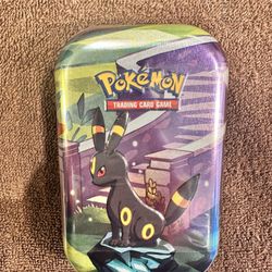 Pokemon Prismatic Evolutions Umbreon Mini Tin 
