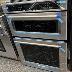 Kitchen Aid 30” Microwave Oven Combination Stainless Steel Combo