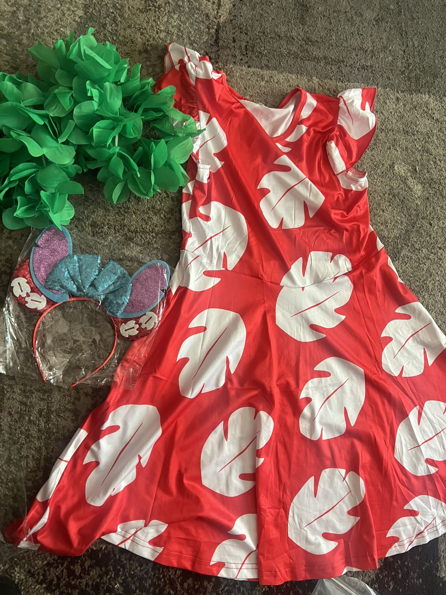 Lilo Costume For Girls Size 12/14