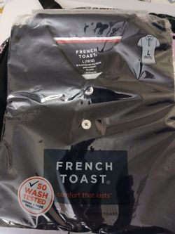 NEW L 10/12 French Toast school shirt.