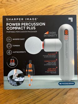 Sharper Image Power Percussion Compact Plus Portable Massager