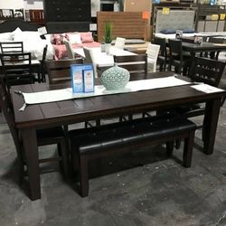Bardstown Cherry Extendable Dining Set (Dining table and Chairs