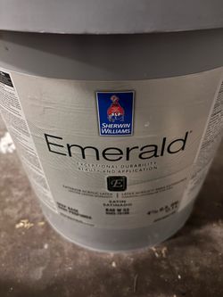 Exterior Satin Olive Tan Paint. #PPG1102-5 Saddle Soap. 5 Gallons