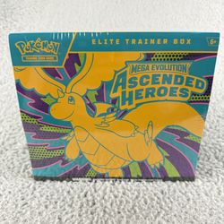 Ascended Heroes ETB New Sealed