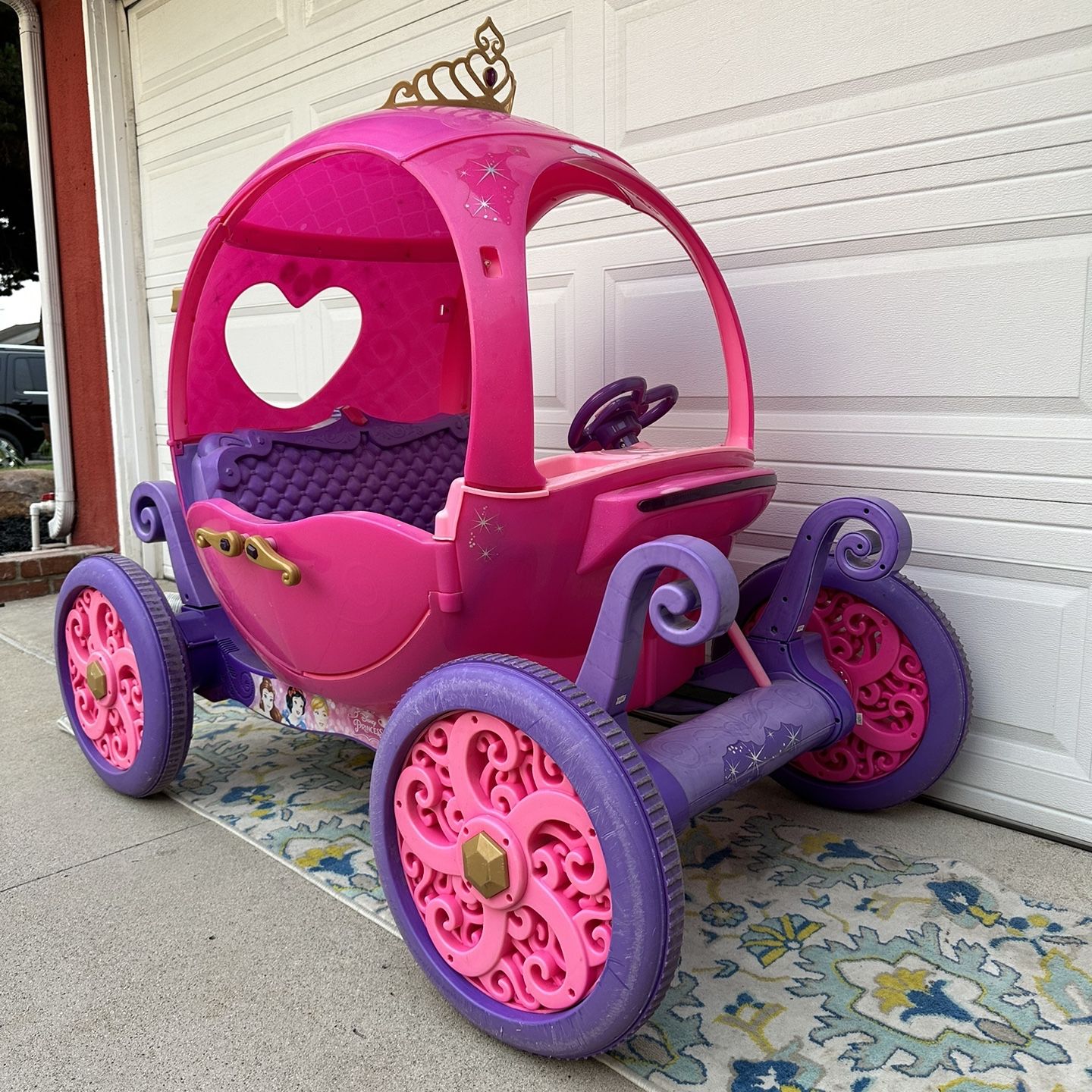 Disney Princess Cinderella 24V Rideon Carriage For Sale In