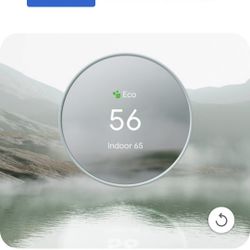 Google Nest Thermostat.
Energy-saving smart