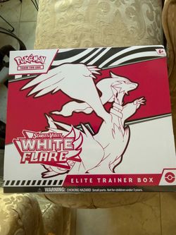 Pokemon Scarlet & Violet White Flare Elite Trainer Box