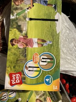 T-Ball and Folding home plate set