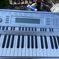 Casio Keyboard Piano And DJ Equipment