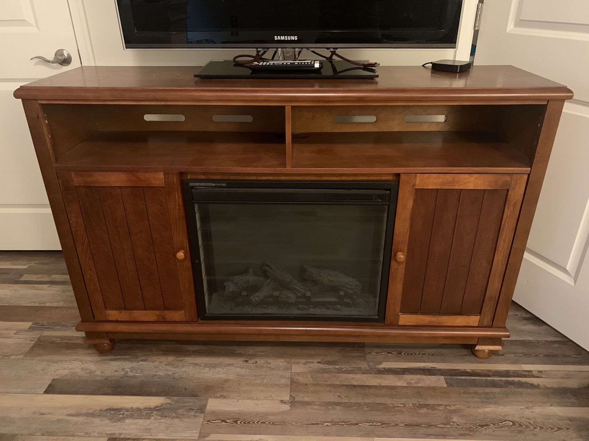 Electric Fireplace / TV Stand