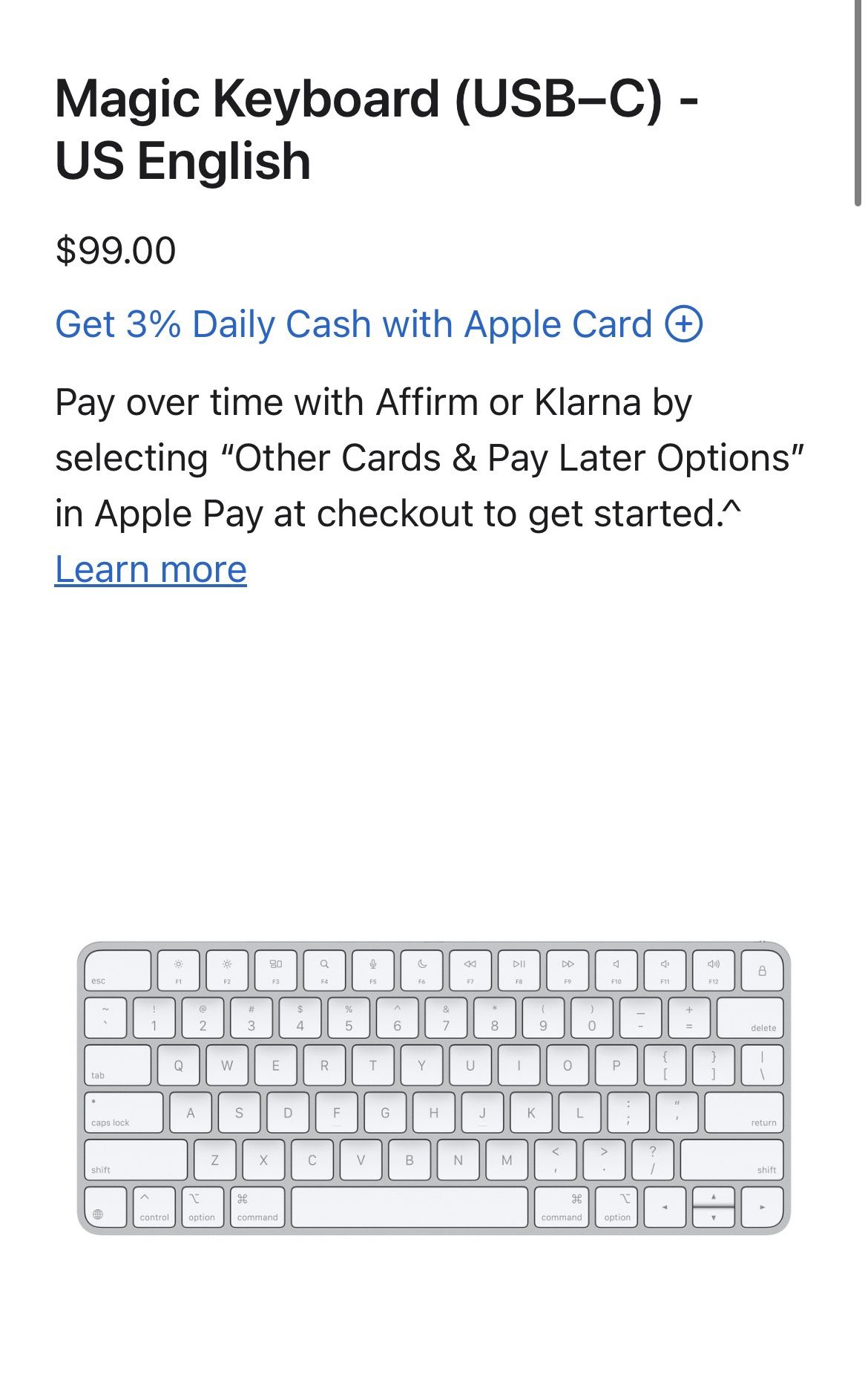 Apple Magic Keyboard New