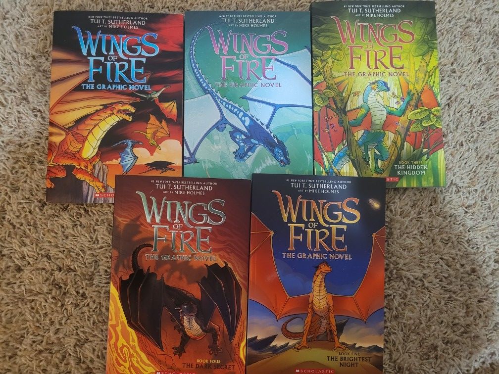 Wings Of Fire Graphic Novel Books 1-5