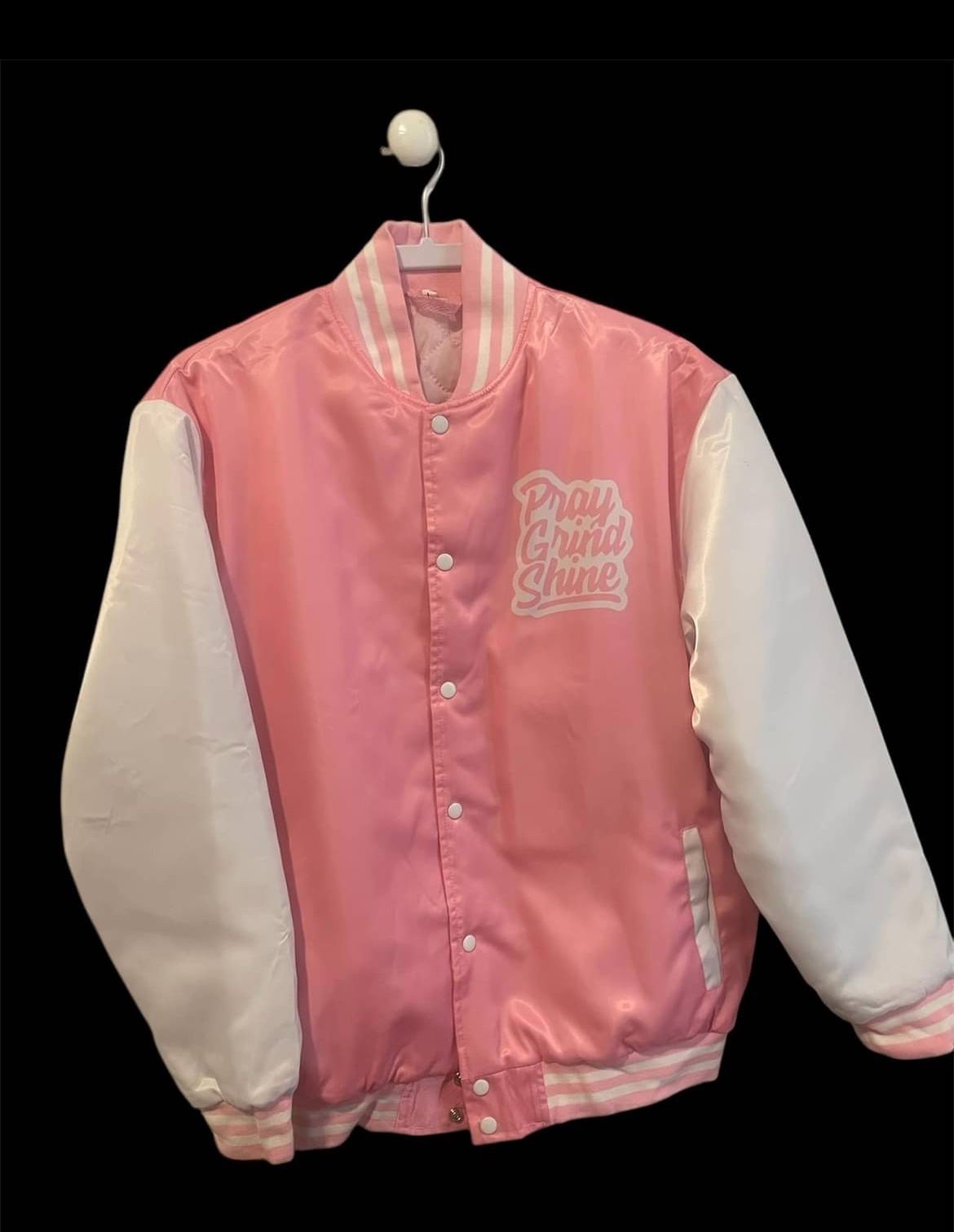 Pray Grind Shine Bomber Jacket Sale
