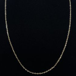 $350 Two Tone Gold Roll Link Chain Necklace