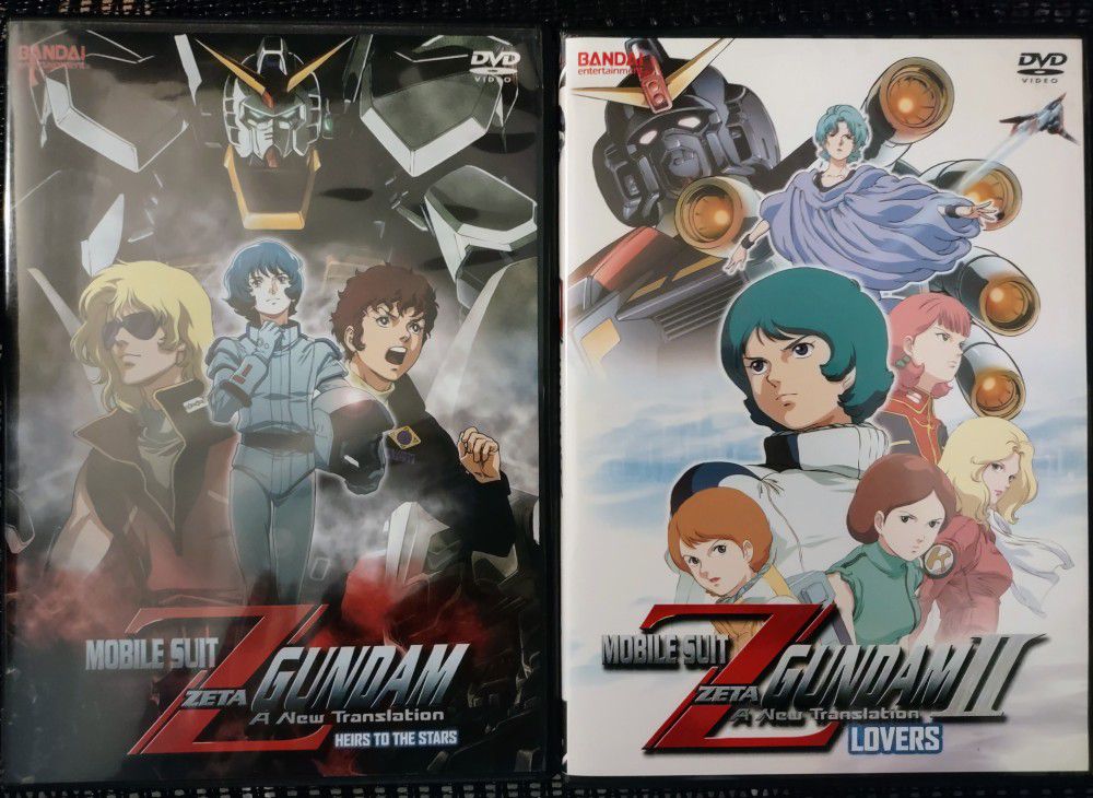 Mobile Suit Zeta Gundam I+II NT Movies (DVD) English Subbed