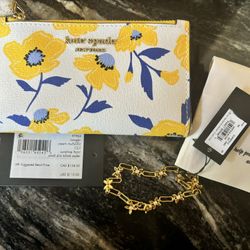 Kate Spade New with Tags Wallet And Bracelet 