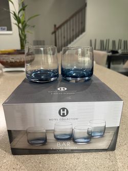 New hotel collection glasses set of 6