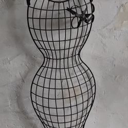 Vintage Wire Metal  Dress Decor