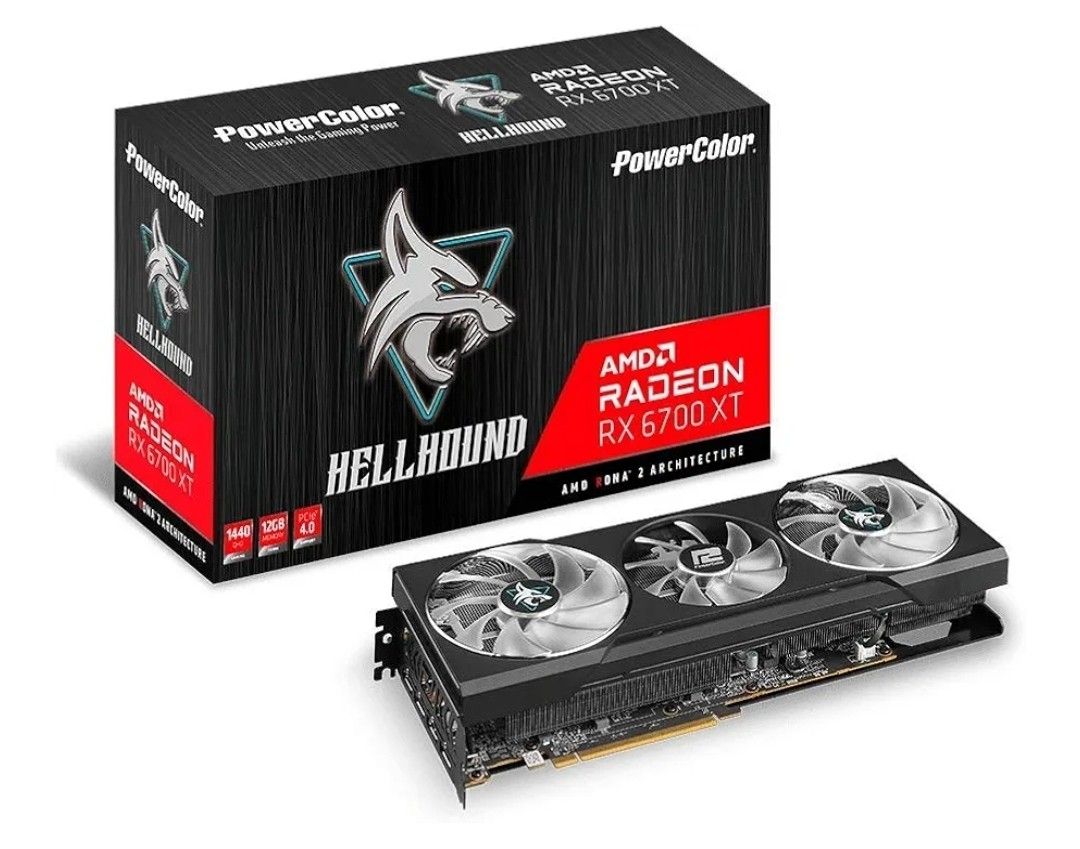 ***New/Unopened*** PowerColor Hellhound AMD Radeon RX 6700 XT Gaming Graphics Card