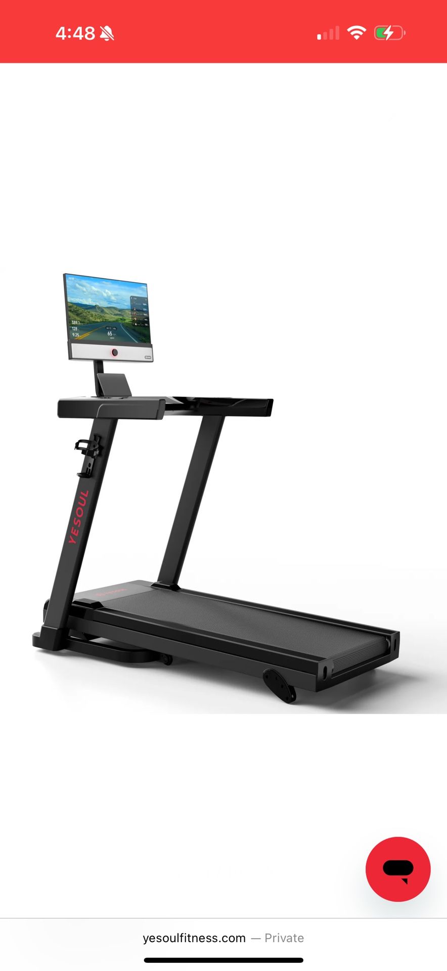Barely Used Yesoul T1M Plus Retail $699