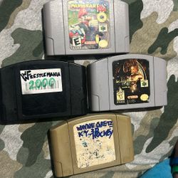 Nintendo 64 Games (Check Description For Prices)
