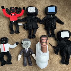 Skibidi Toilet Plushy 