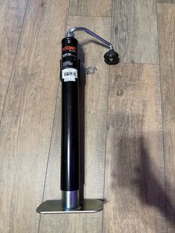 CURT 28356 Weld-On Pipe-Mount Swivel Trailer Jack, 5,000 lbs.,