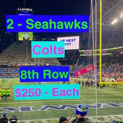 Seahawks Colts Tickets