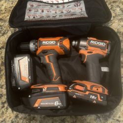 Ridgid Impact And Drill