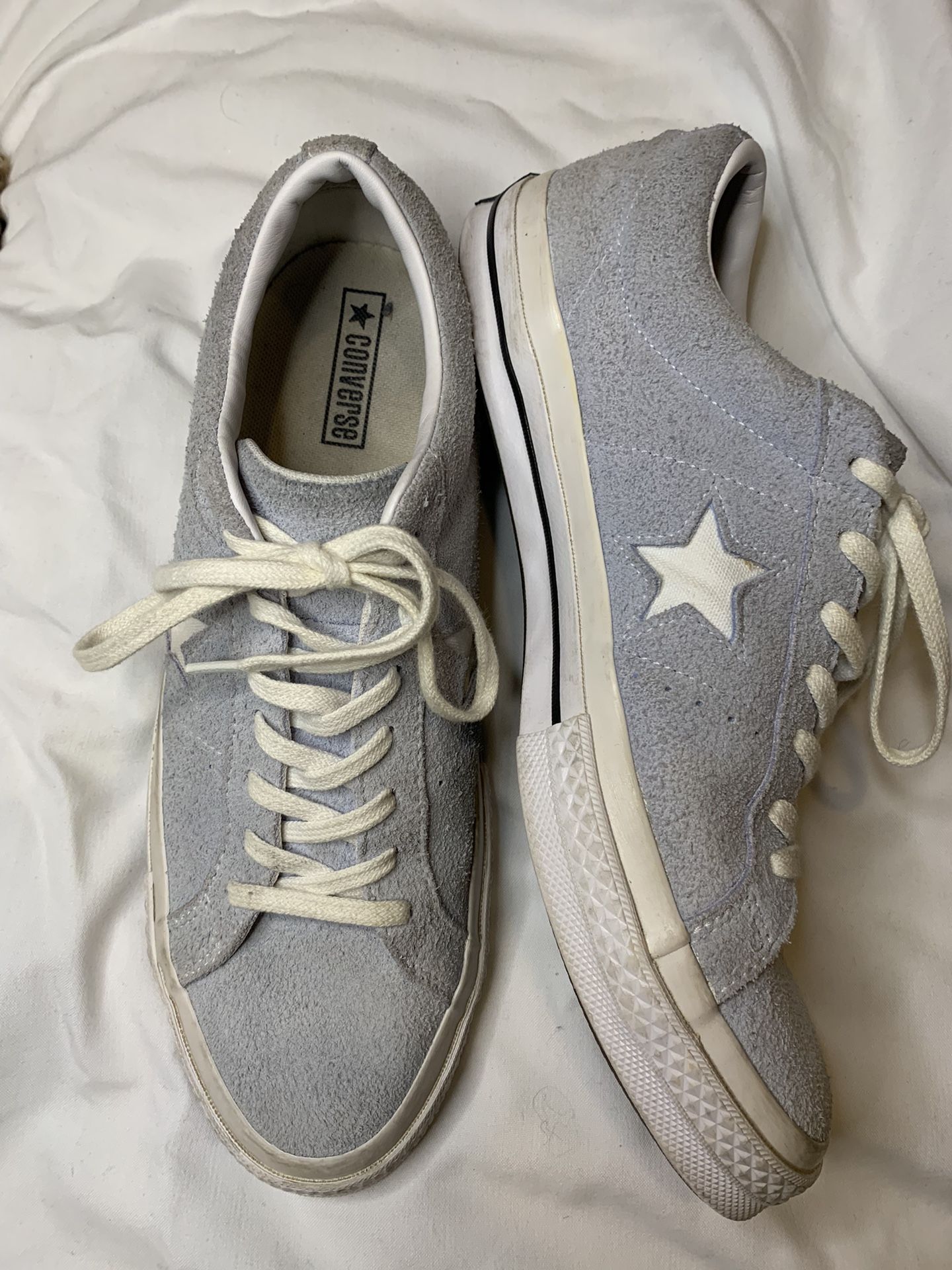 Converse Chuck Taylor One Star Ox Vintage Light Gray / White