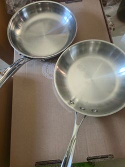 Stainless Steel pans Calphalon and Viking
