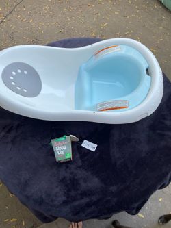 Fisher Price baby tub and NEW Starbucks sippy cup