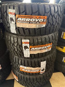 Vendo 285/45/R22 nuevas las 4 llantas arroyo Rt